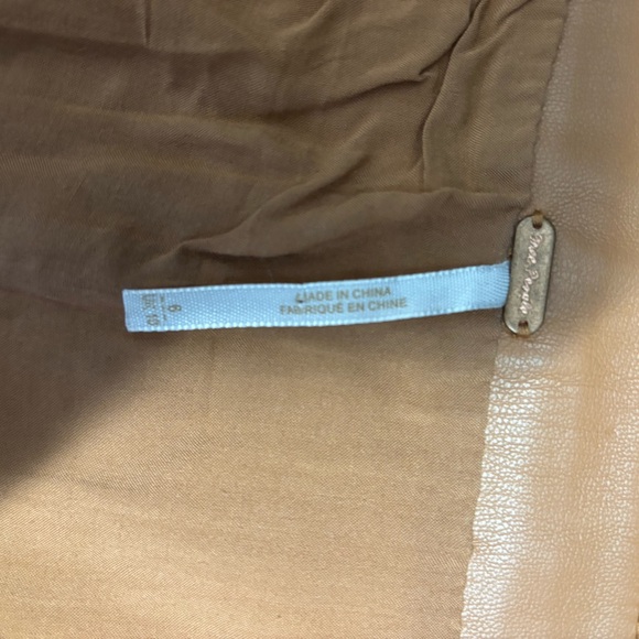 Free People Vegan Leather Mini Skirt - Picture 5 of 5